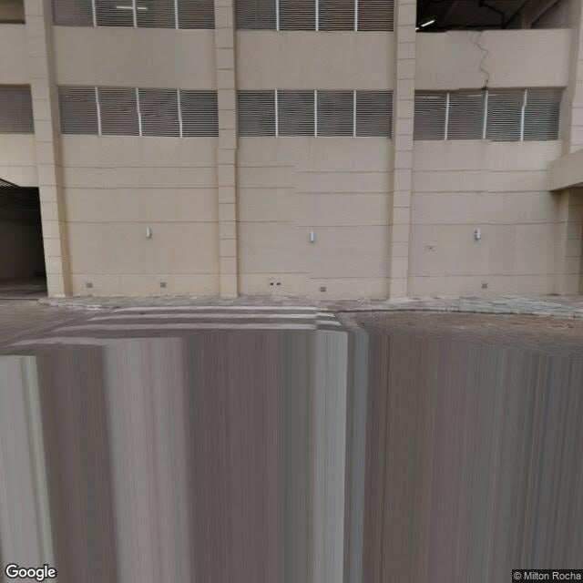 Imagem estática do "Street View" da localização