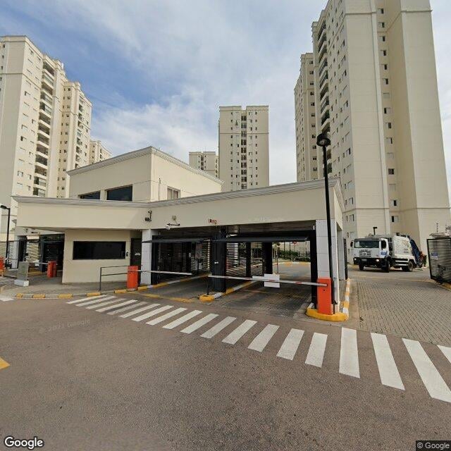 Imagem estática do "Street View" da localização