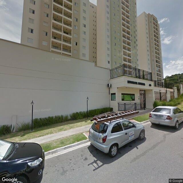 Imagem estática do "Street View" da localização
