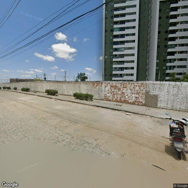 Imagem estática do "Street View" da localização