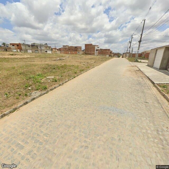 Imagem estática do "Street View" da localização