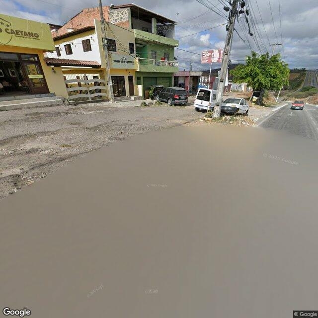 Imagem estática do "Street View" da localização