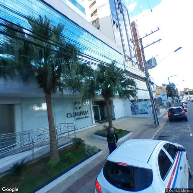 Imagem estática do "Street View" da localização