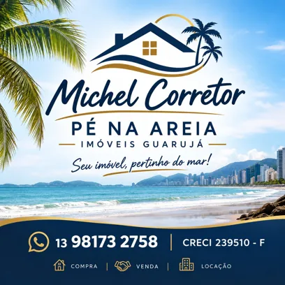 Pé Na Areia Imóveis Guarujá