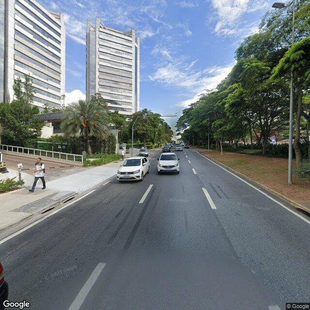 Imagem estática do "Street View" da localização