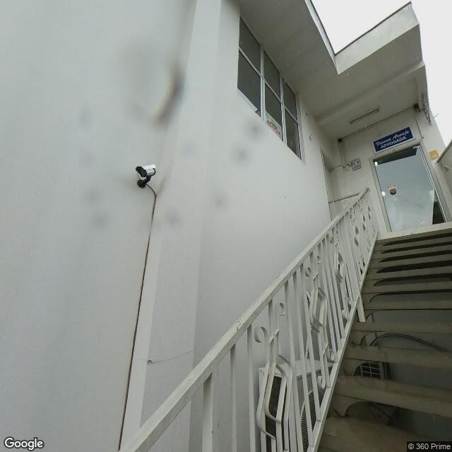 Imagem estática do "Street View" da localização