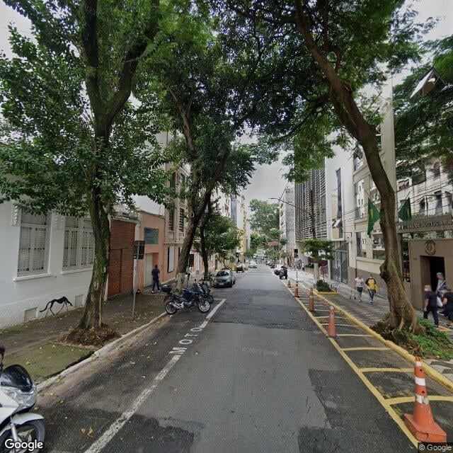 Imagem estática do "Street View" da localização