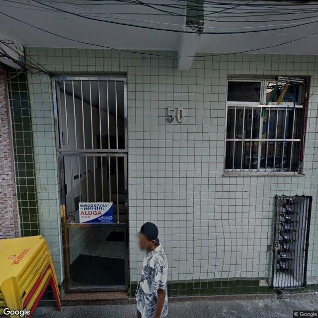 Imagem estática do "Street View" da localização