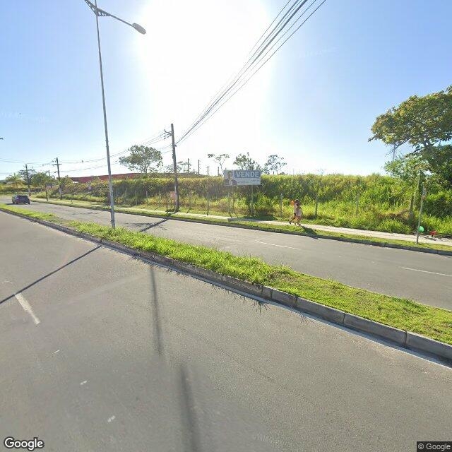Imagem estática do "Street View" da localização