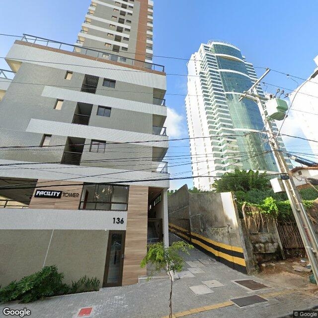 Imagem estática do "Street View" da localização