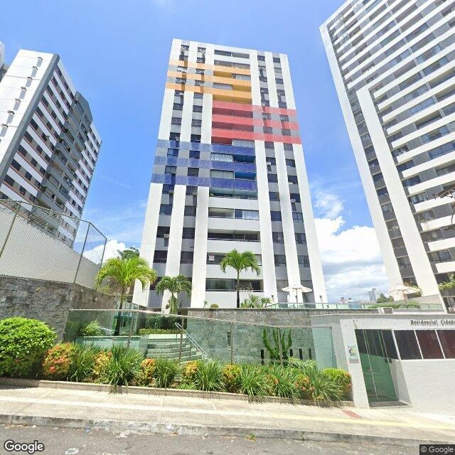 Imagem estática do "Street View" da localização