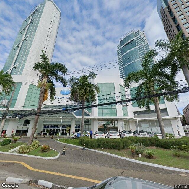 Imagem estática do "Street View" da localização