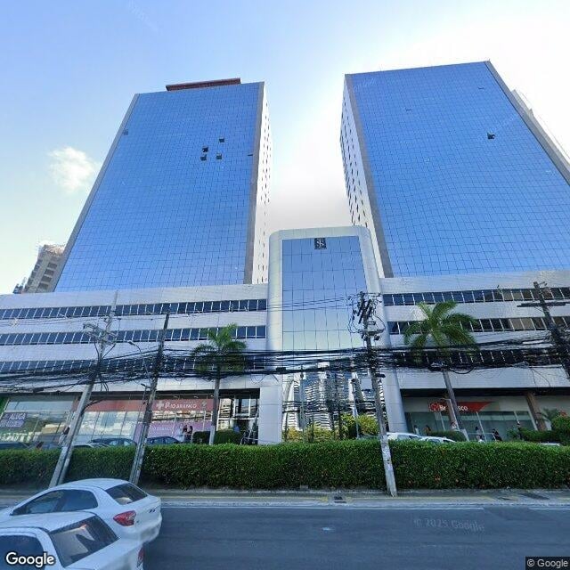 Imagem estática do "Street View" da localização