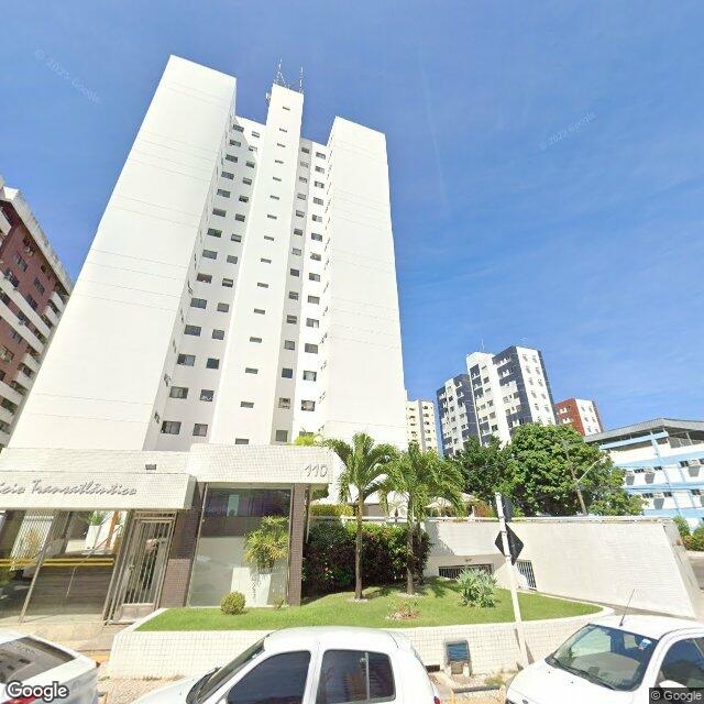 Imagem estática do "Street View" da localização