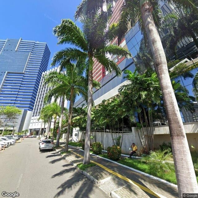 Imagem estática do "Street View" da localização