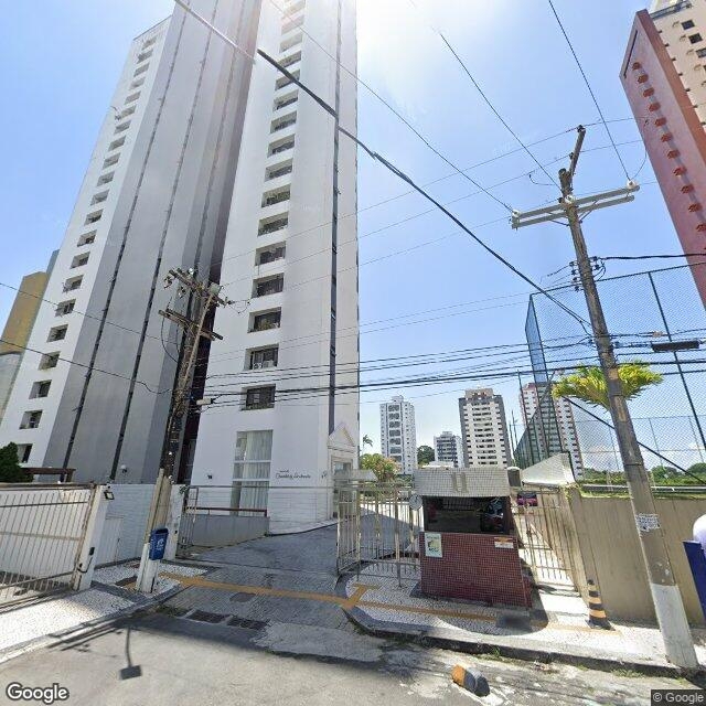 Imagem estática do "Street View" da localização