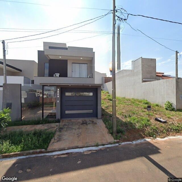 Imagem estática do "Street View" da localização