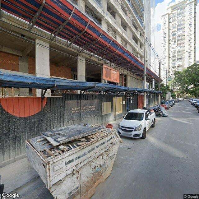 Imagem estática do "Street View" da localização