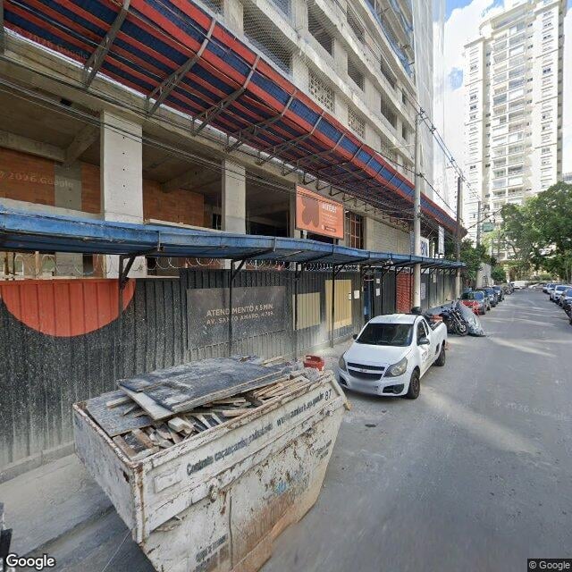 Imagem estática do "Street View" da localização