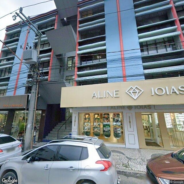 Imagem estática do "Street View" da localização
