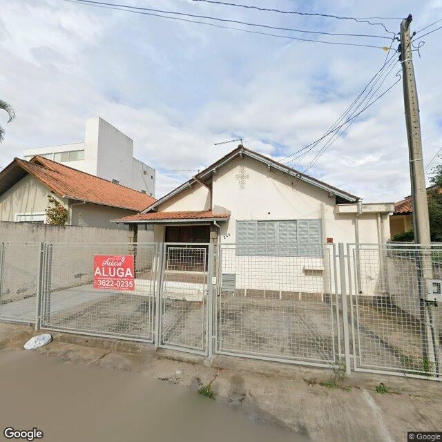 Imagem estática do "Street View" da localização