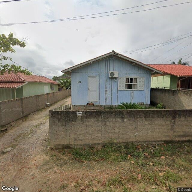 Imagem estática do "Street View" da localização