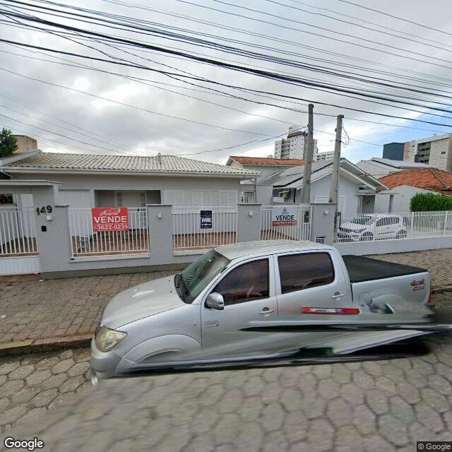 Imagem estática do "Street View" da localização