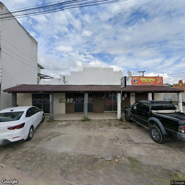 Imagem estática do "Street View" da localização