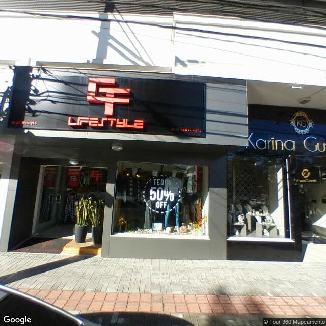 Imagem estática do "Street View" da localização