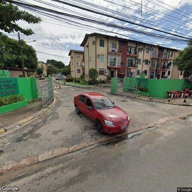 Imagem estática do "Street View" da localização