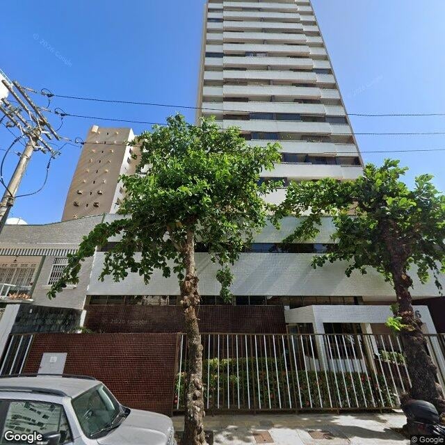 Imagem estática do "Street View" da localização