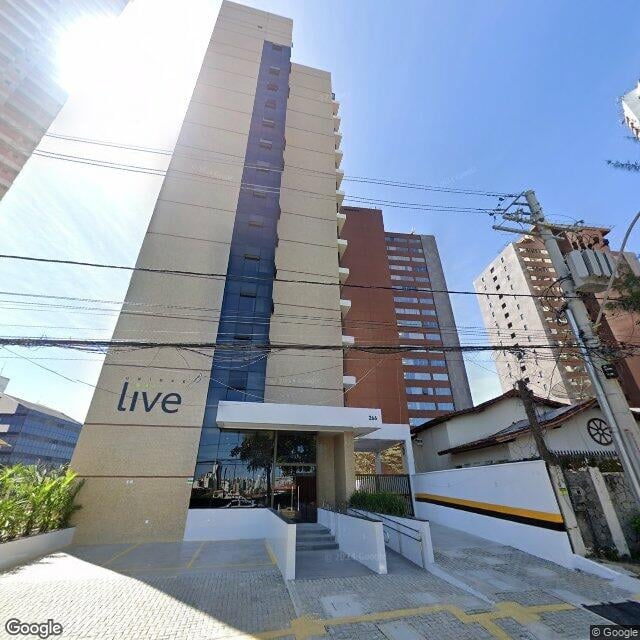 Imagem estática do "Street View" da localização