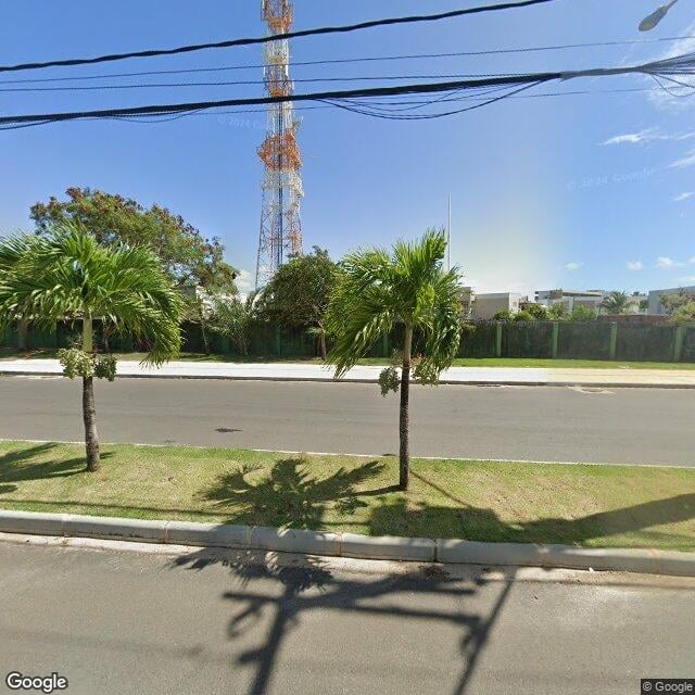 Imagem estática do "Street View" da localização