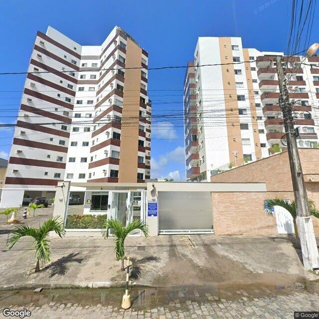 Imagem estática do "Street View" da localização