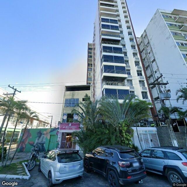 Imagem estática do "Street View" da localização