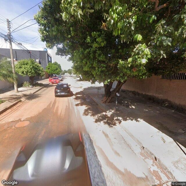 Imagem estática do "Street View" da localização