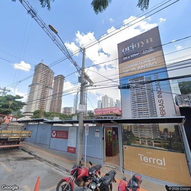 Imagem estática do "Street View" da localização