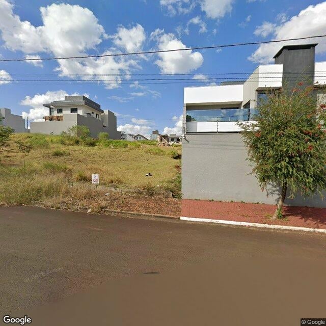 Imagem estática do "Street View" da localização