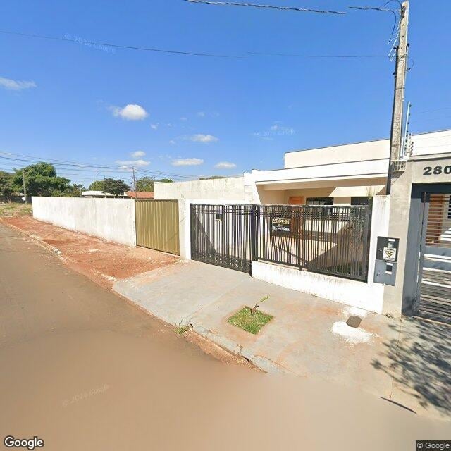 Imagem estática do "Street View" da localização