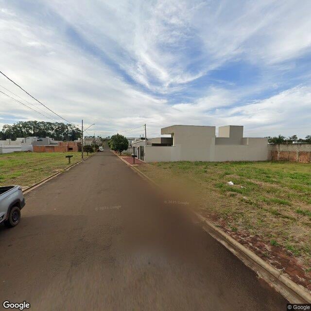 Imagem estática do "Street View" da localização