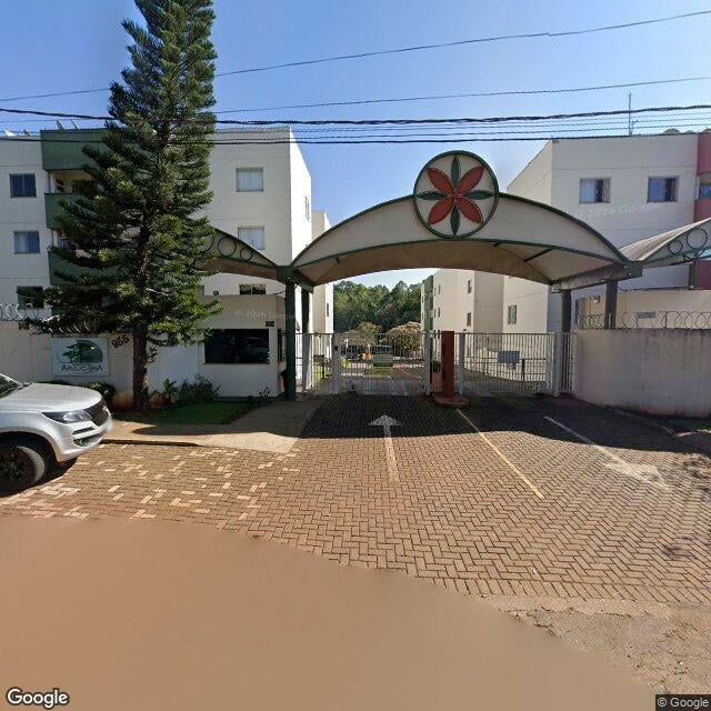 Imagem estática do "Street View" da localização