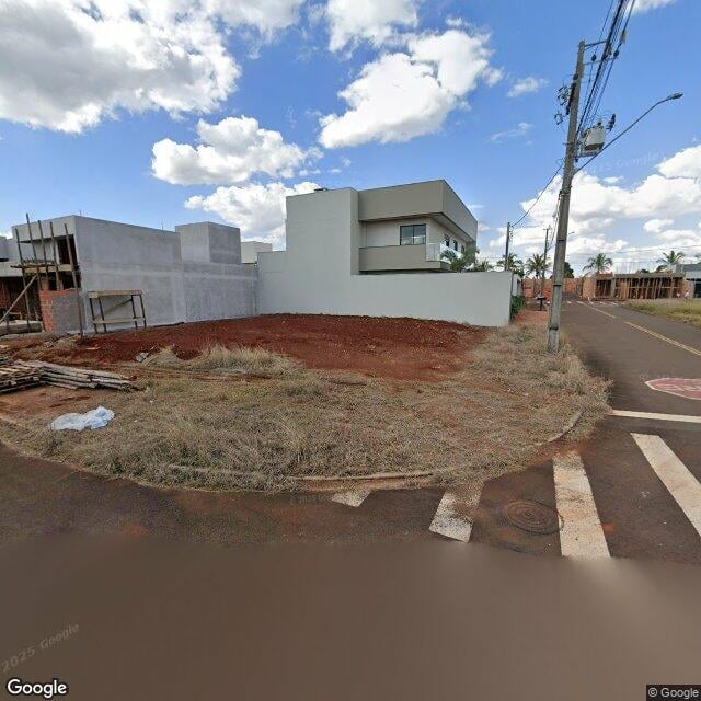 Imagem estática do "Street View" da localização