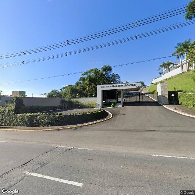 Imagem estática do "Street View" da localização