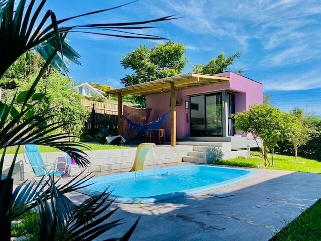 Casa nova com piscina e loft em Praia do Rosa, Imbituba – foto 4