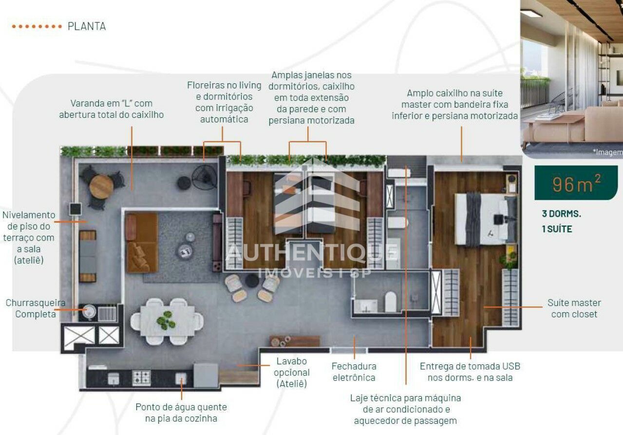 Apartamento, 1 quarto, 29 m² - Foto 28