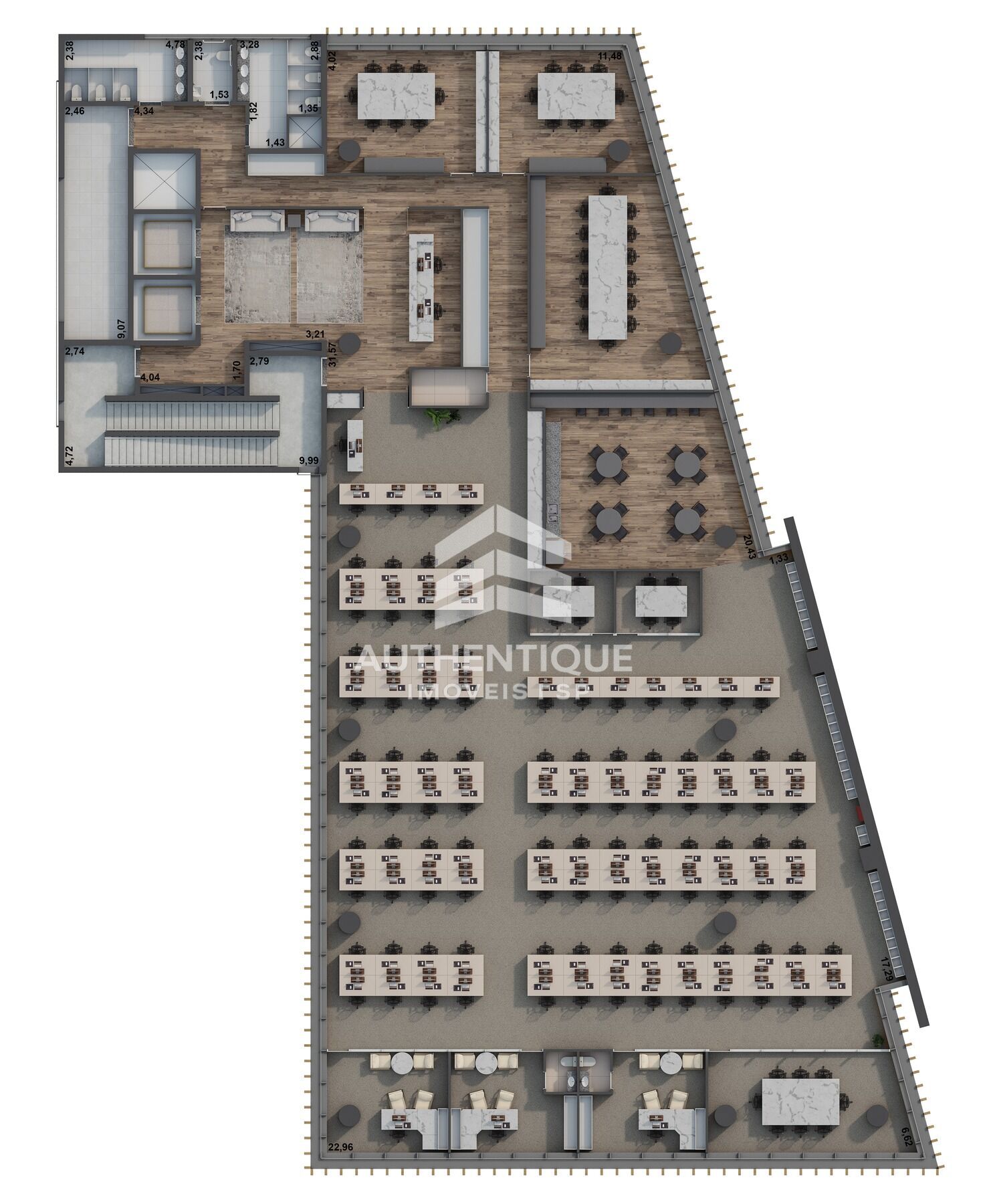 Sala-Conjunto, 919 m² - Foto 2