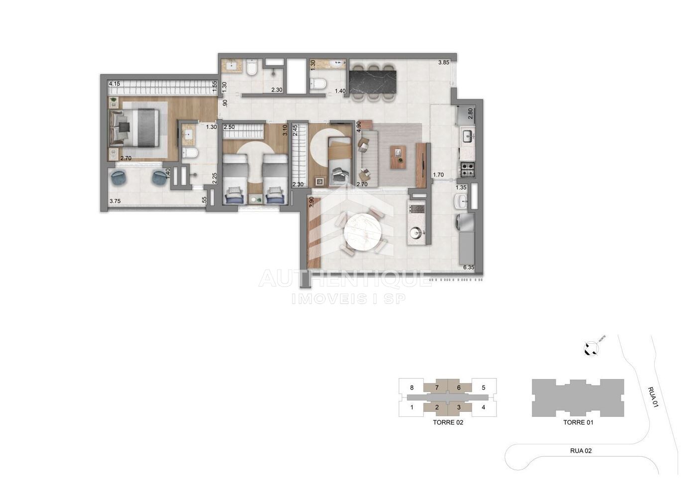Apartamento, 3 quartos, 95 m² - Foto 20