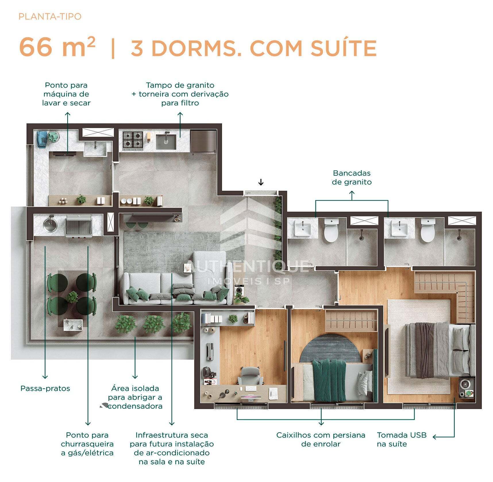 Apartamento, 2 quartos, 38 m² - Foto 20