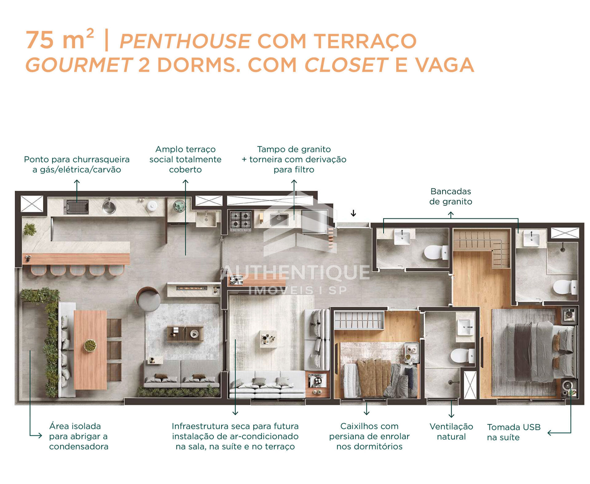 Apartamento, 2 quartos, 41 m² - Foto 33