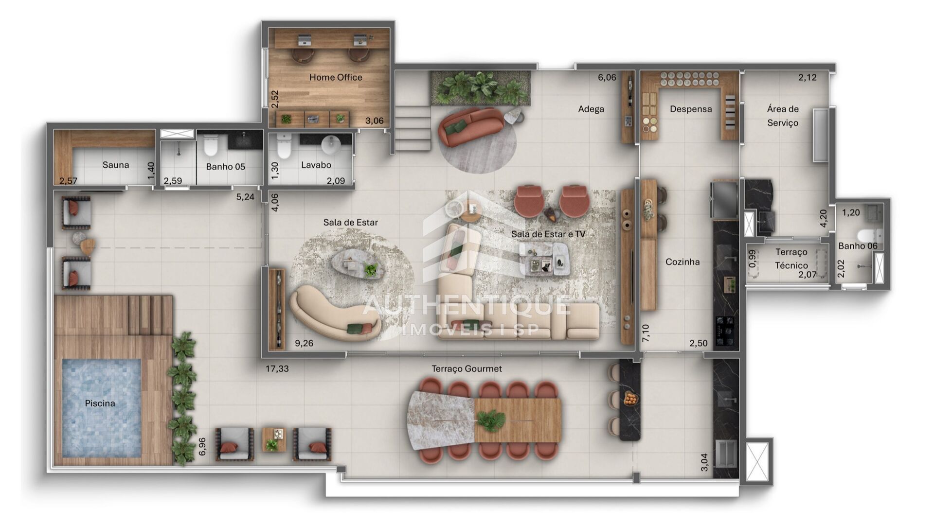 Apartamento, 4 quartos, 200 m² - Foto 20